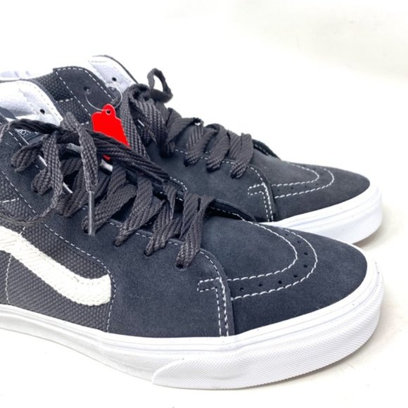 VANS Sk8-Hi Textured Asphalt Skate Shoes Women Sneakers Suede Canvas VN0005U91O7 - Picture 4 of 9